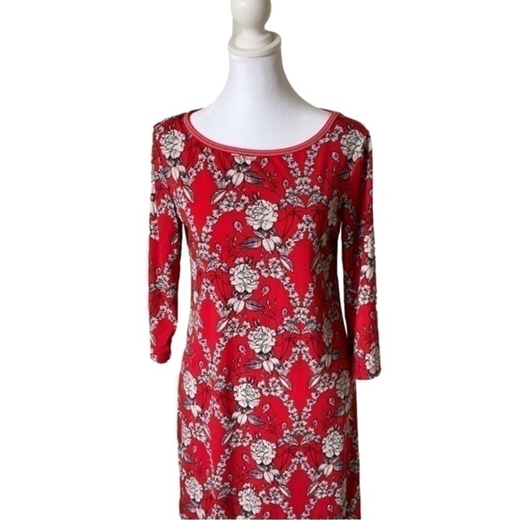 Max Studio Midi 3/4 Sleeve Dress - Picture 2 of 14